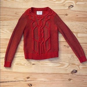Worn once! Abercrombie & Fitch cable knit sweater